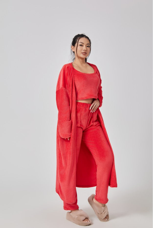 Cozy 3-Piece Pajama Set