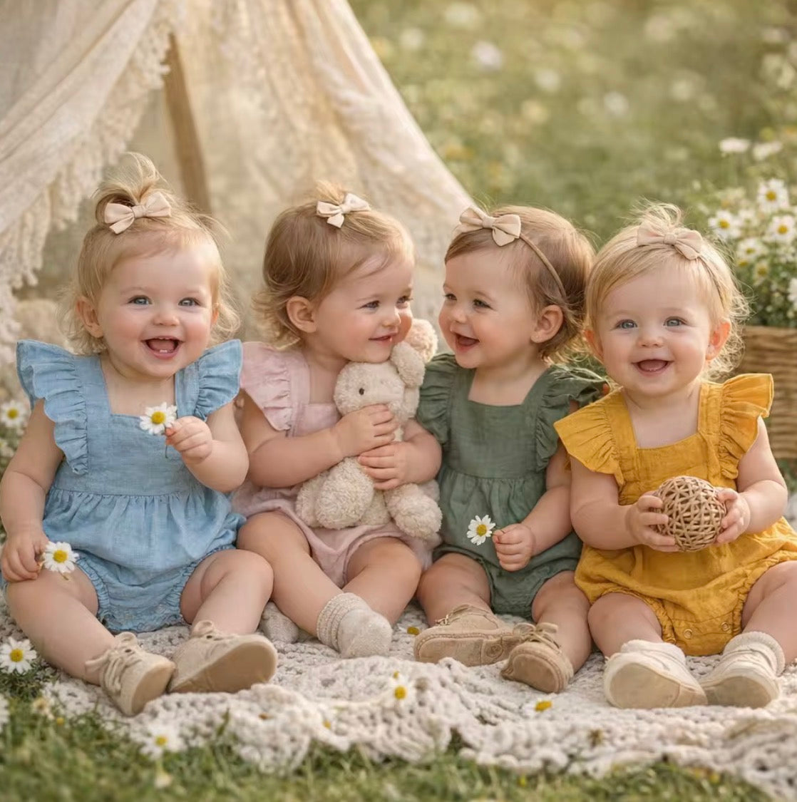Elsa’s Romper-White