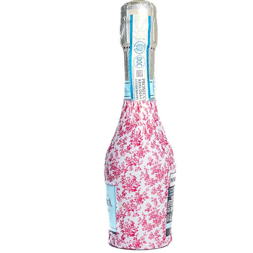 Bottle Wrap Pink Floral - MINI Prosecco Collection (6 labels included)