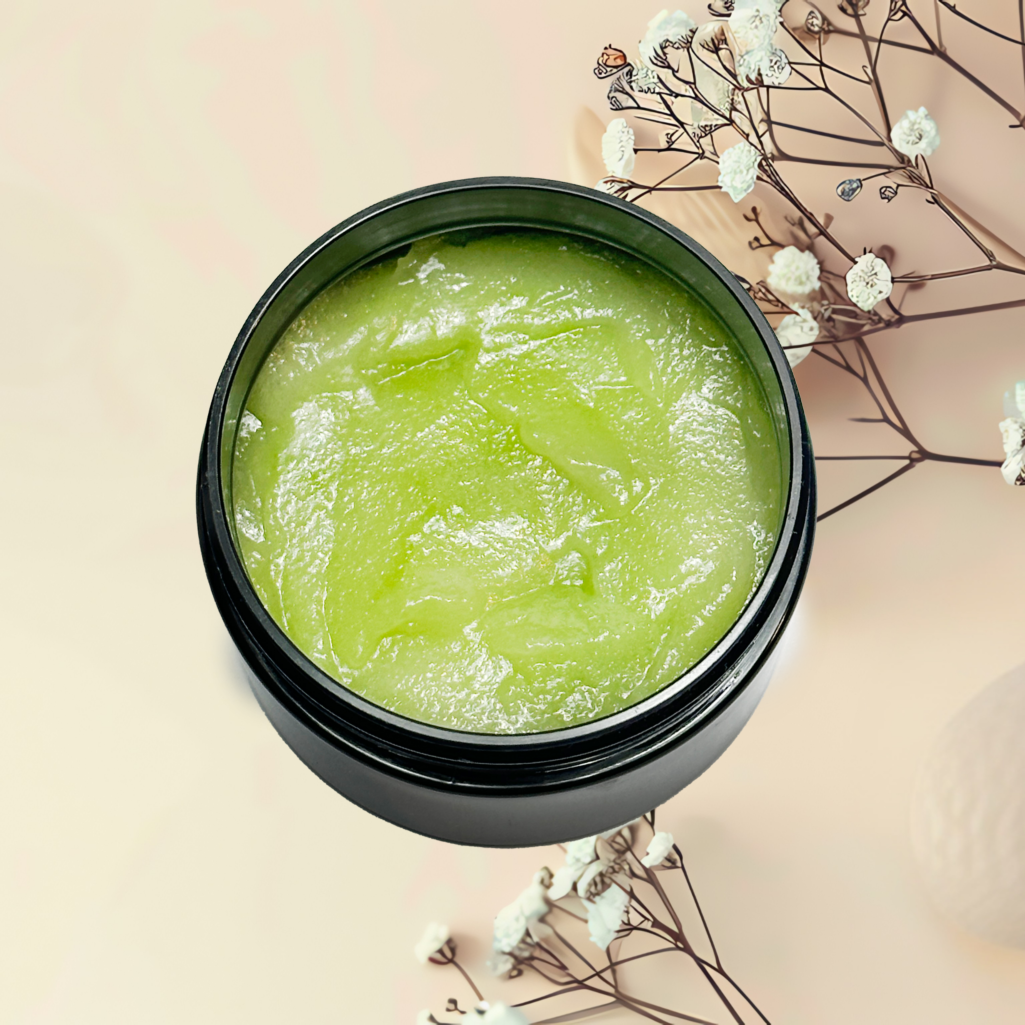 Spa Day Whipped Sugar Scrub with Cocoa Butter Mint Lemon & Eucalyptus | 5 oz