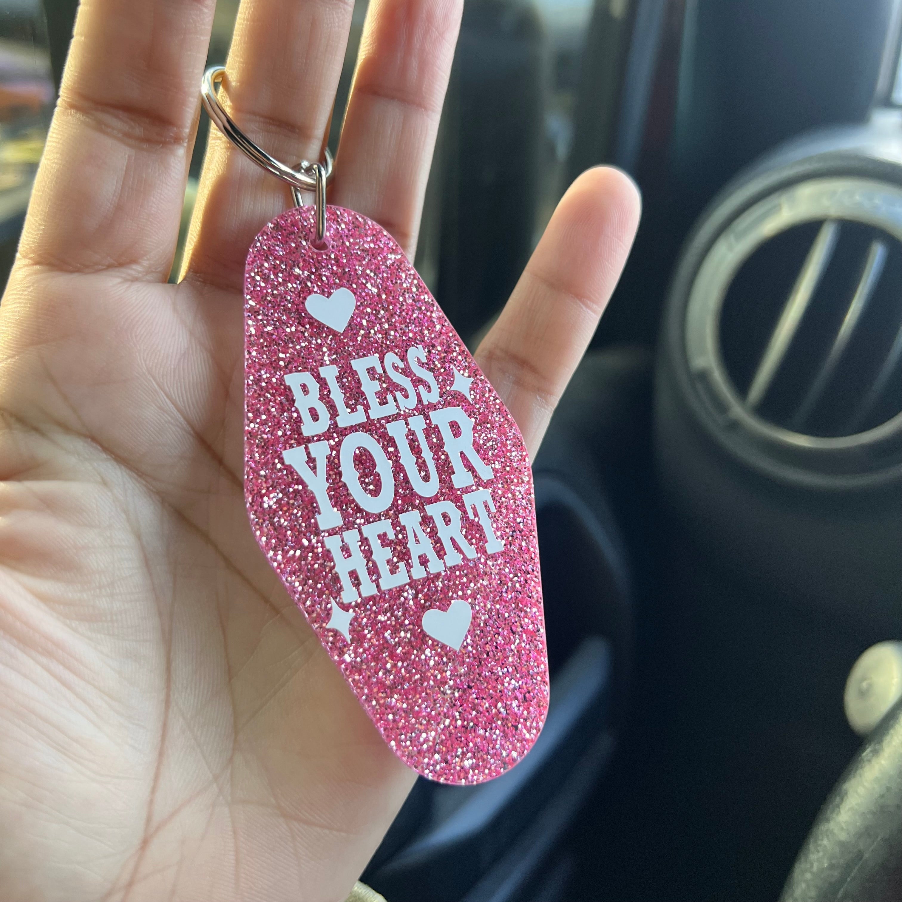 Bless Your Heart - Cutie Motel Keychain