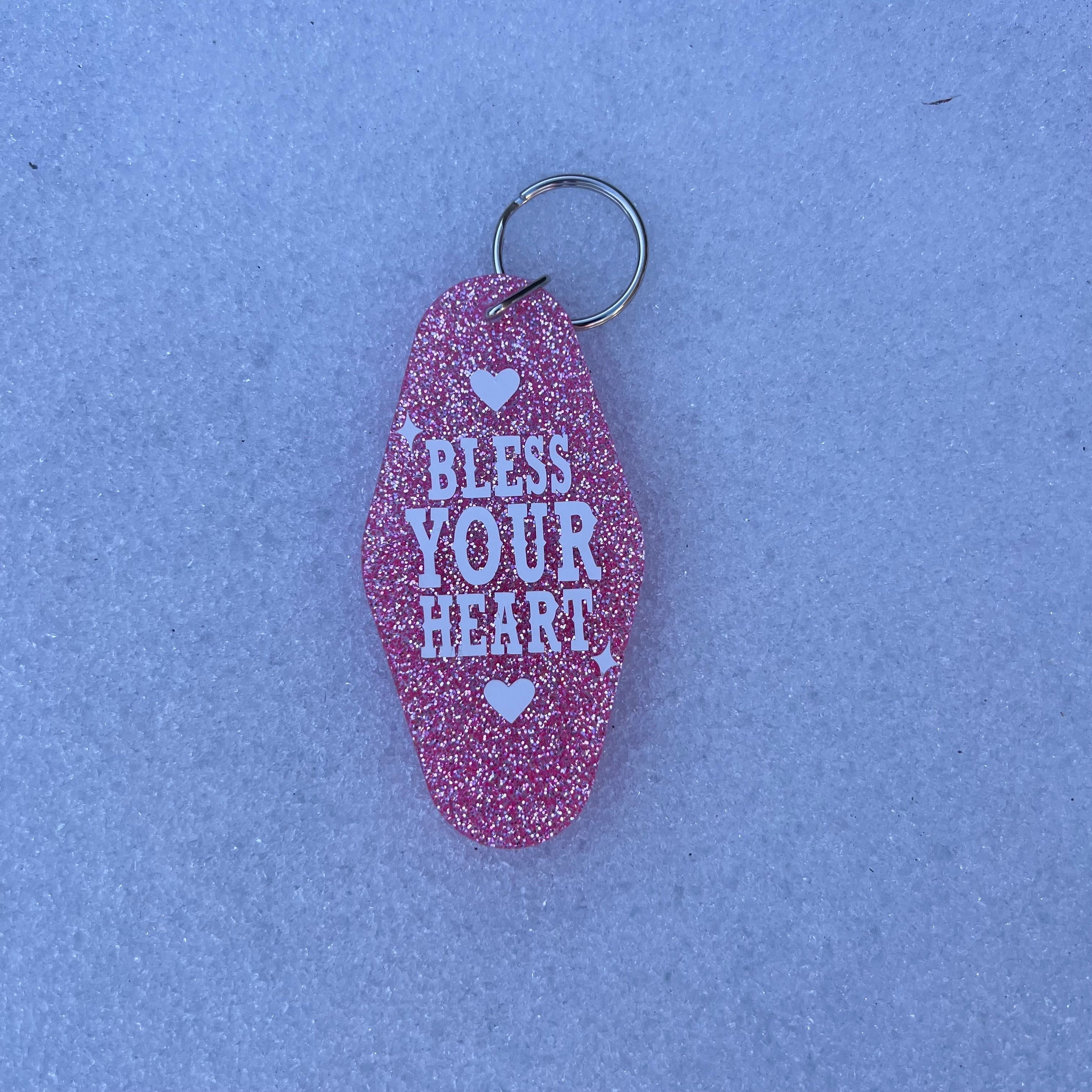 Bless Your Heart - Cutie Motel Keychain