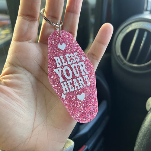 Bless Your Heart - Cutie Motel Keychain
