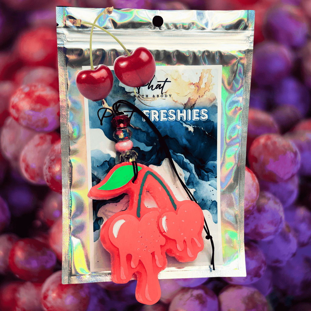 Cherry Merlot | Phat Freshie Car Air Freshener Black Cherry Merlot Type