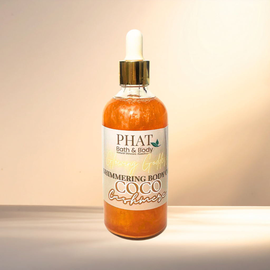 Coco Cashmere Glowing Goddess Natural Shimmer Body Oil Cocoa Butter Cashmere Type | 3.2 oz