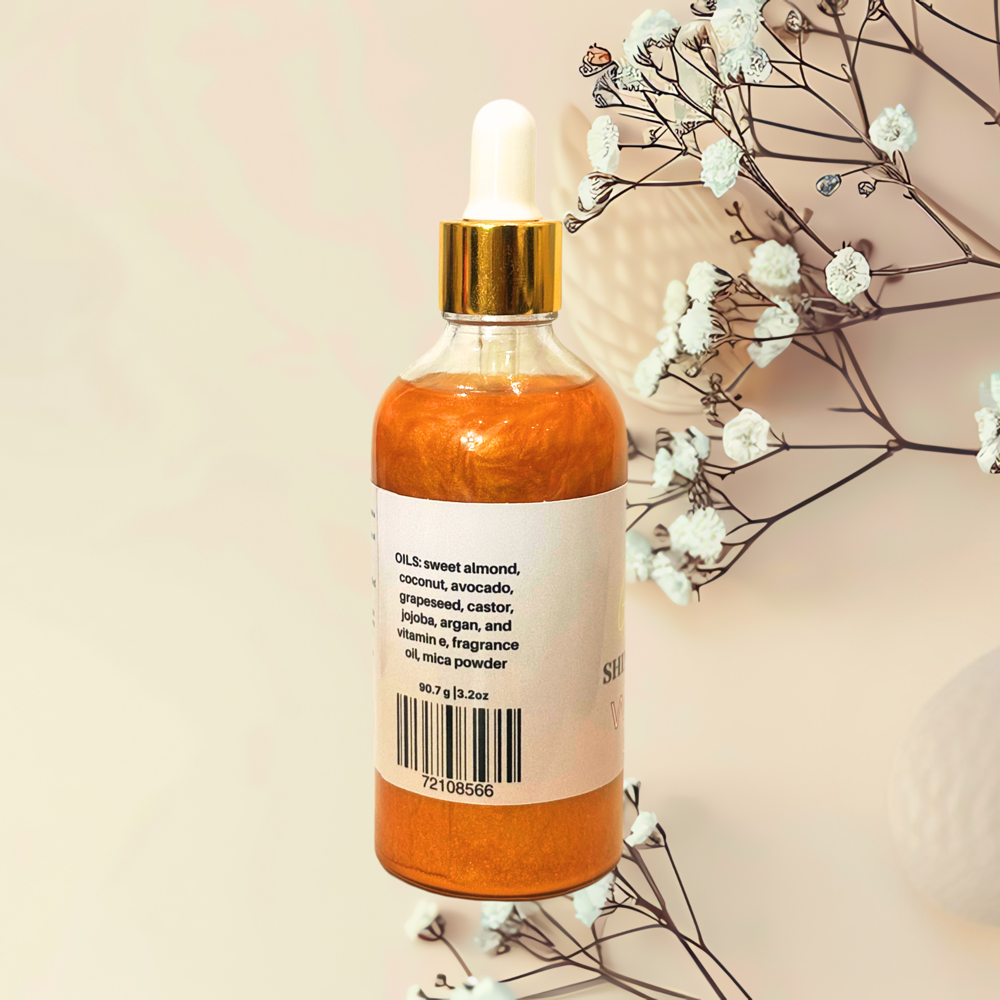 Coco Cashmere Glowing Goddess Natural Shimmer Body Oil Cocoa Butter Cashmere Type | 3.2 oz