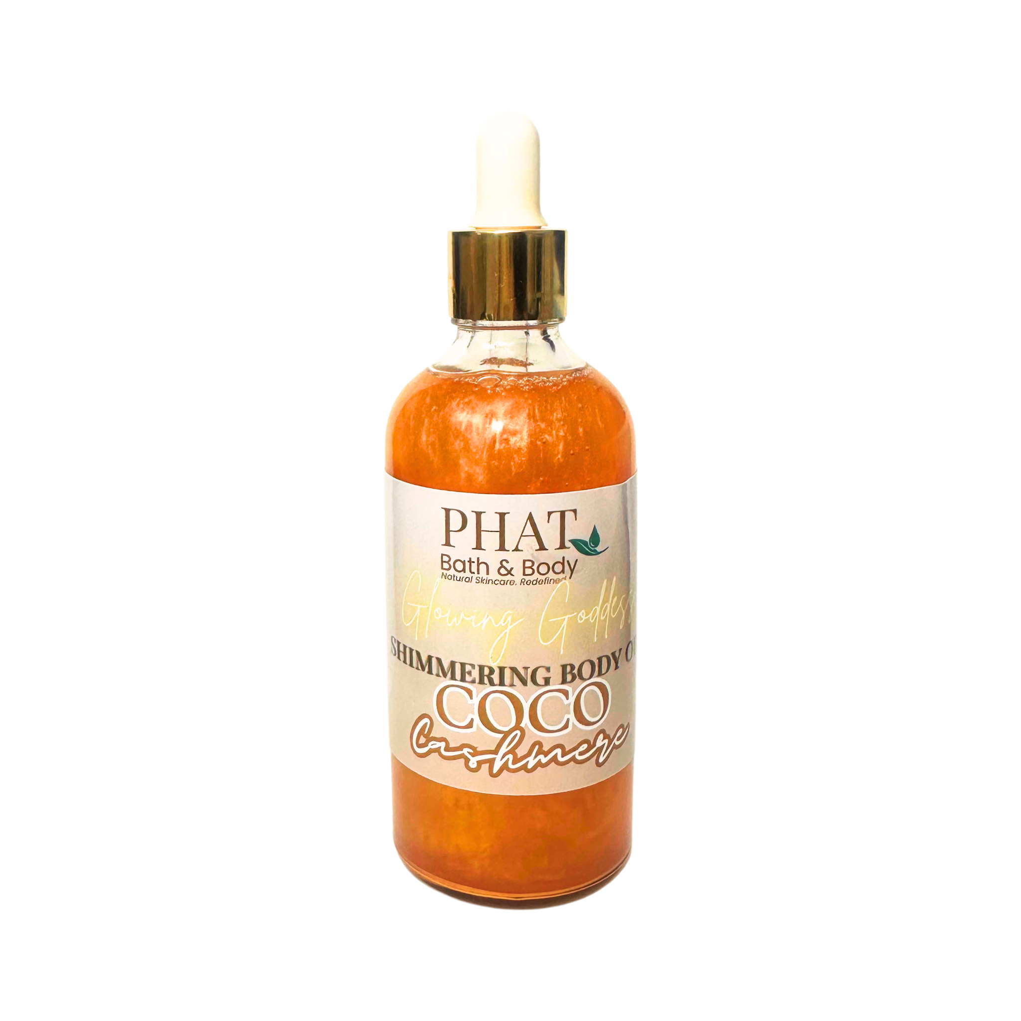Coco Cashmere Glowing Goddess Natural Shimmer Body Oil Cocoa Butter Cashmere Type | 3.2 oz