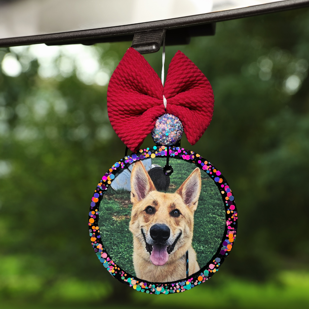 Custom Photo Freshie – Personalized Car Air Freshener