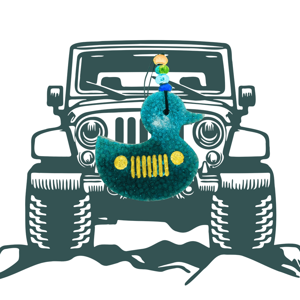 Naked| Phat Freshie Car Air Freshener Jeep Ducking