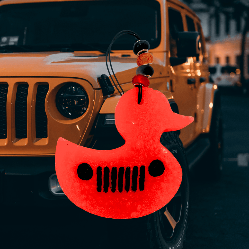 Naked| Phat Freshie Car Air Freshener Jeep Ducking