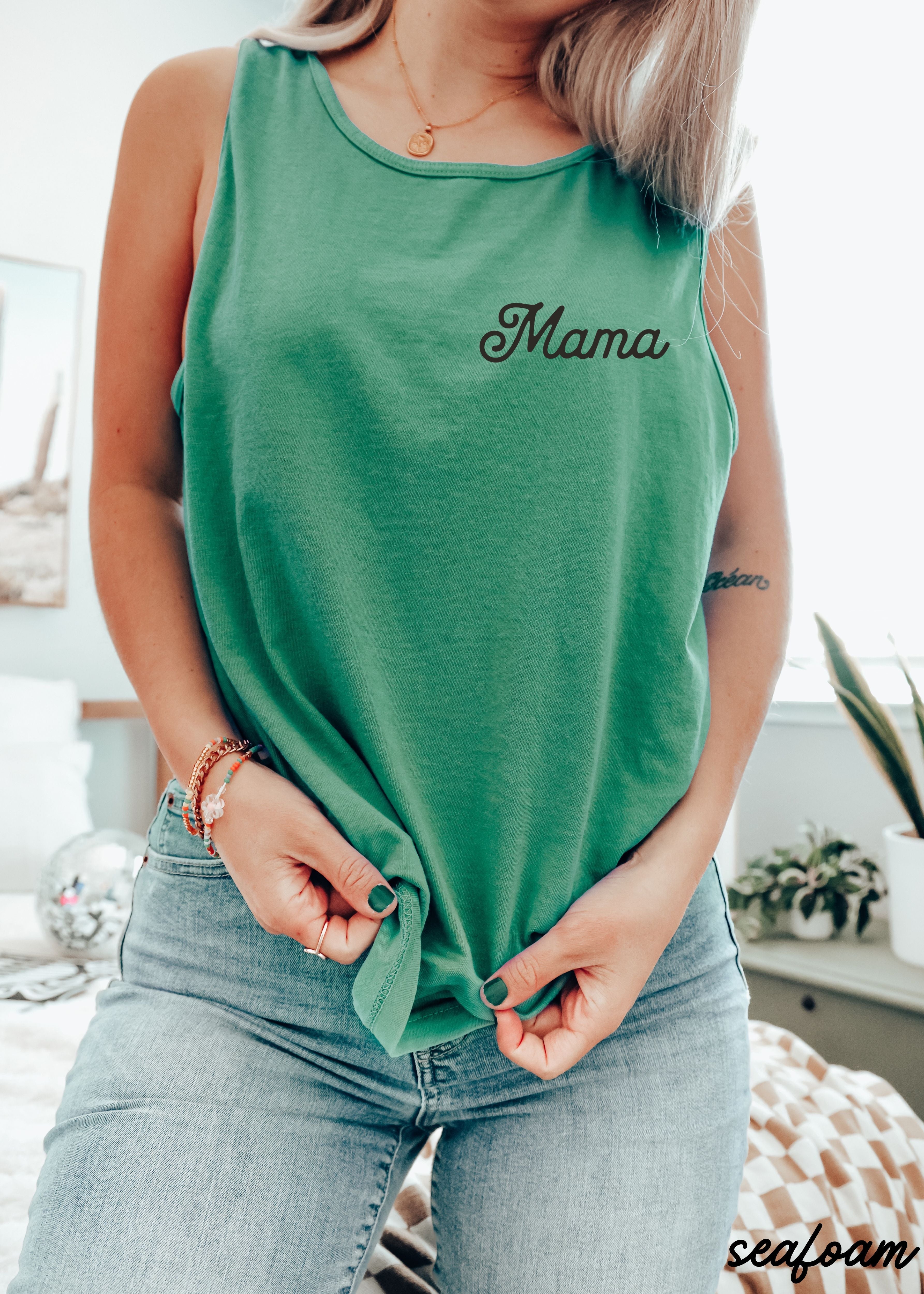 Mama Pocket Tank *5 Colors (S-3X)