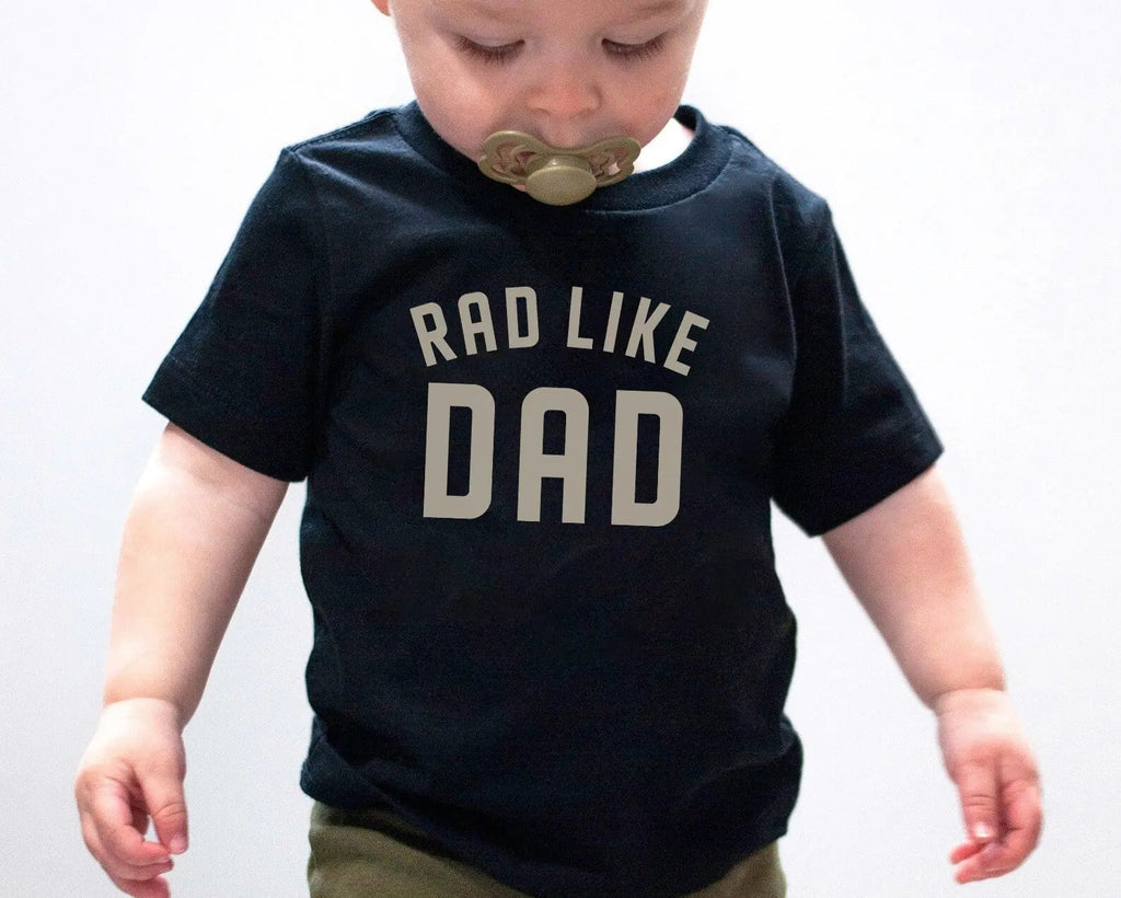 Rad Dad & Rad Like Dad Matching Set | Dad and Baby Outfit
