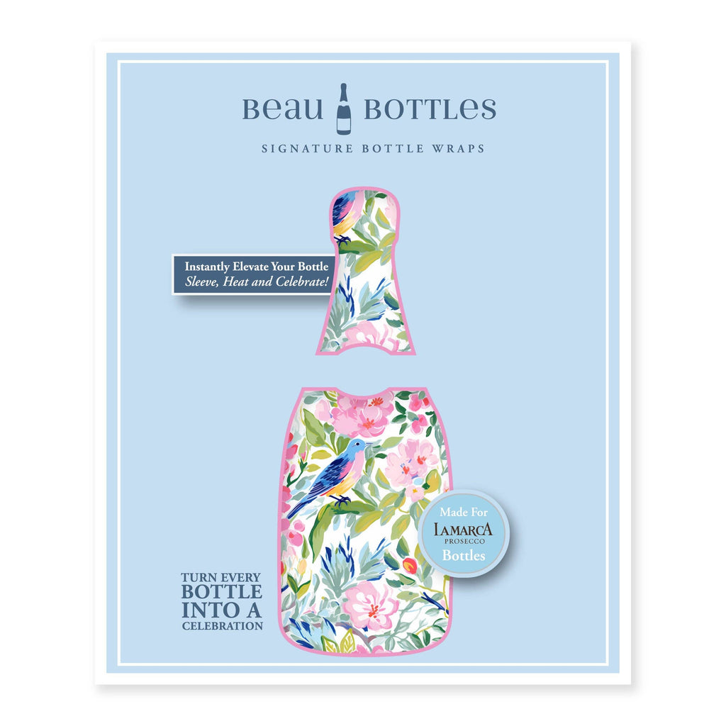 Bottle Wrap Springtime Serenade  - Prosecco Collection