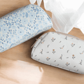 Large Floral Cosmetic Pouch Toiletry Bag Pouch Travel Makeup Bag