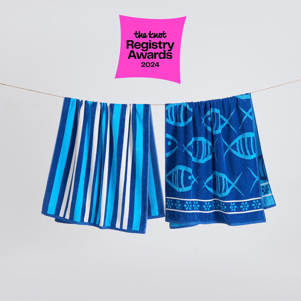 Cotton Velour Beach Towel - Maui Collection