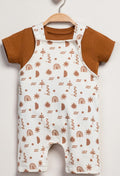 Bohemian Cotton Overall Set – 2-Piece Baby Outfit